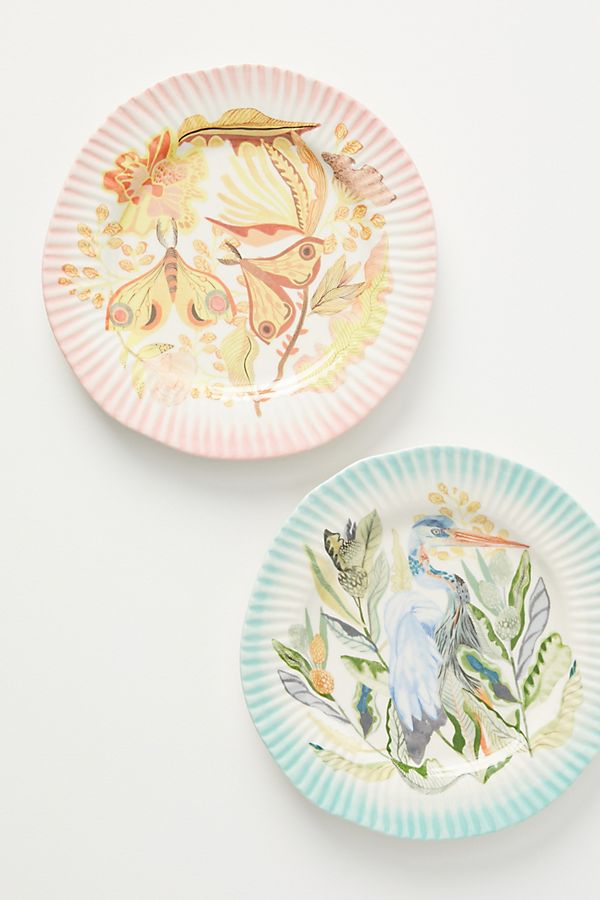 Slide View: 1: Michelle Morin En Plein Air Dessert Plate