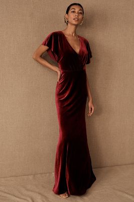 the velvet dress