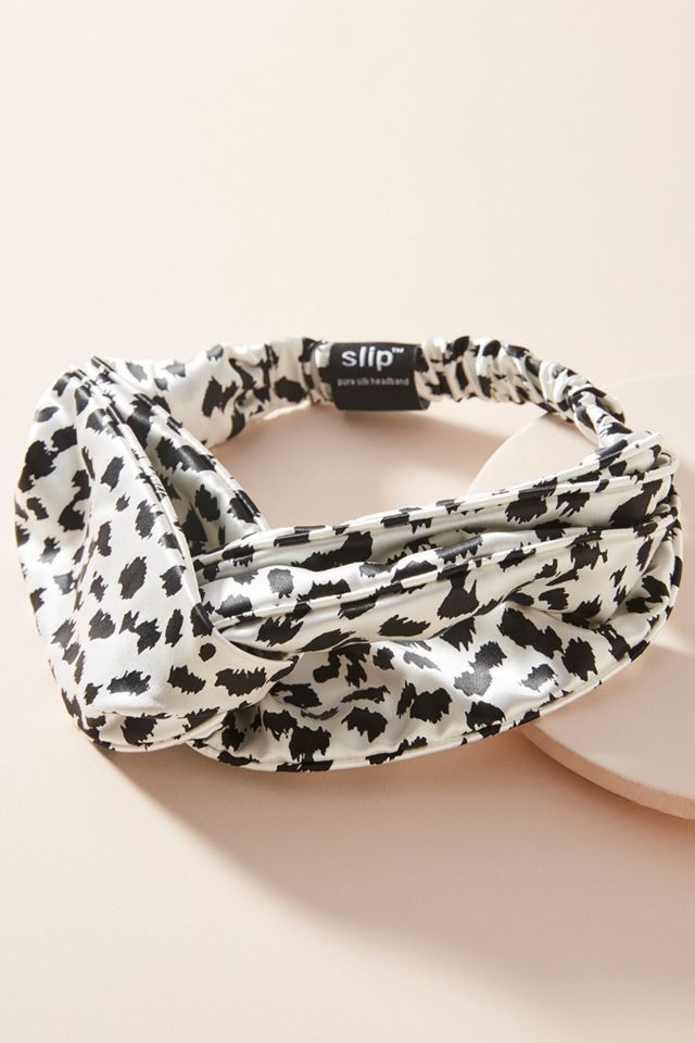 Slip The Twist Silk Headband Anthropologie