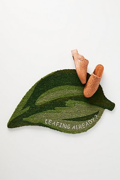 Leafing Already Doormat