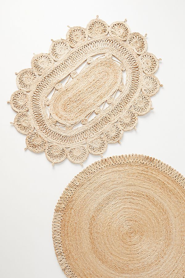 Slide View: 1: Spiraled Jute Doormat