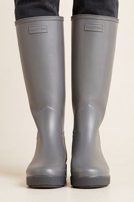 hunter platform rain boots
