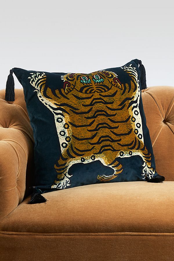 Slide View: 1: House of Hackney Saber Velvet Pillow