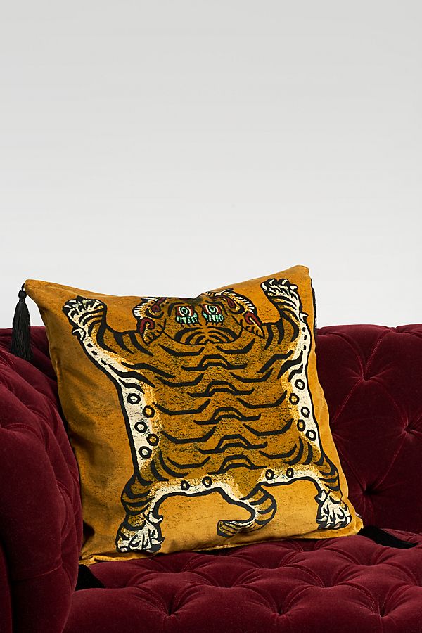 Slide View: 1: House of Hackney Saber Velvet Pillow
