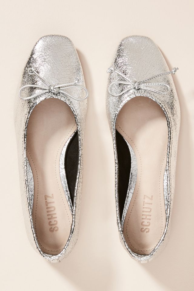 schutz ballet flat