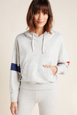 sundry striped sweatshirt