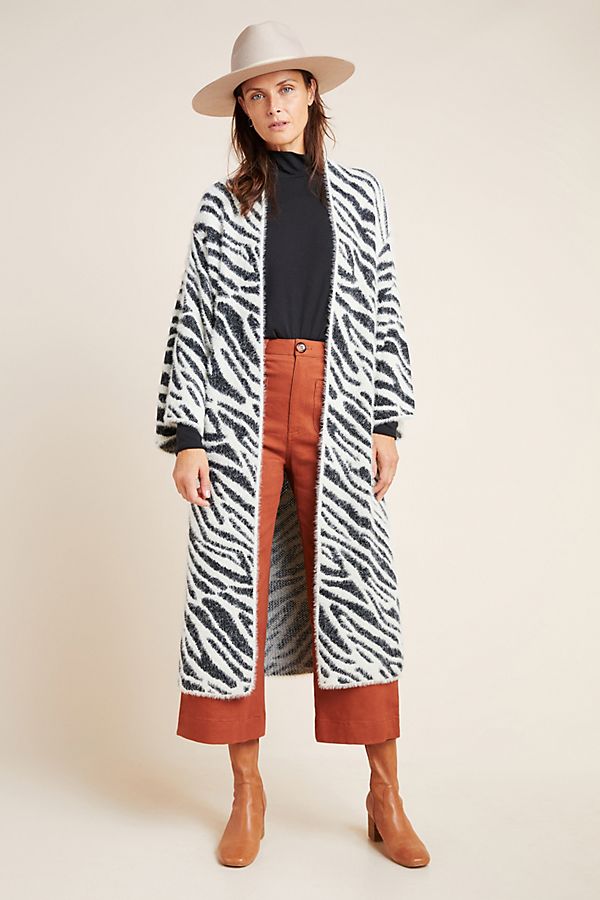 Slide View: 1: Flynn Zebra Kimono
