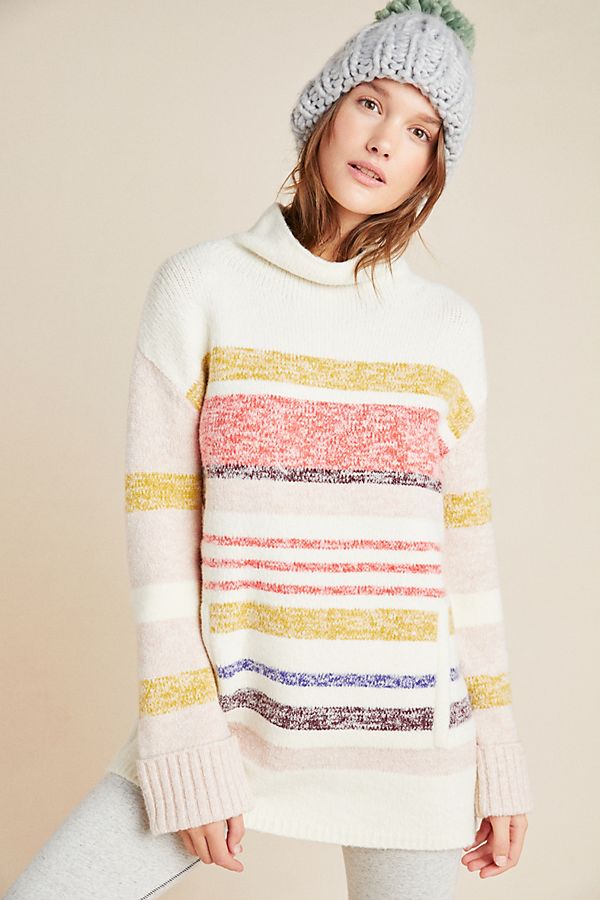 Slide View: 1: Elana Tunic Sweater