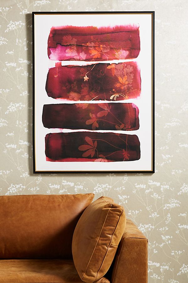 Slide View: 1: Eco Print Wall Art