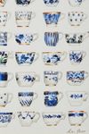 Thumbnail View 3: Blue and White Pattern China Teacups Wall Art