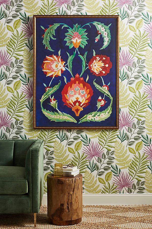 Slide View: 1: Persian Garden Wall Art