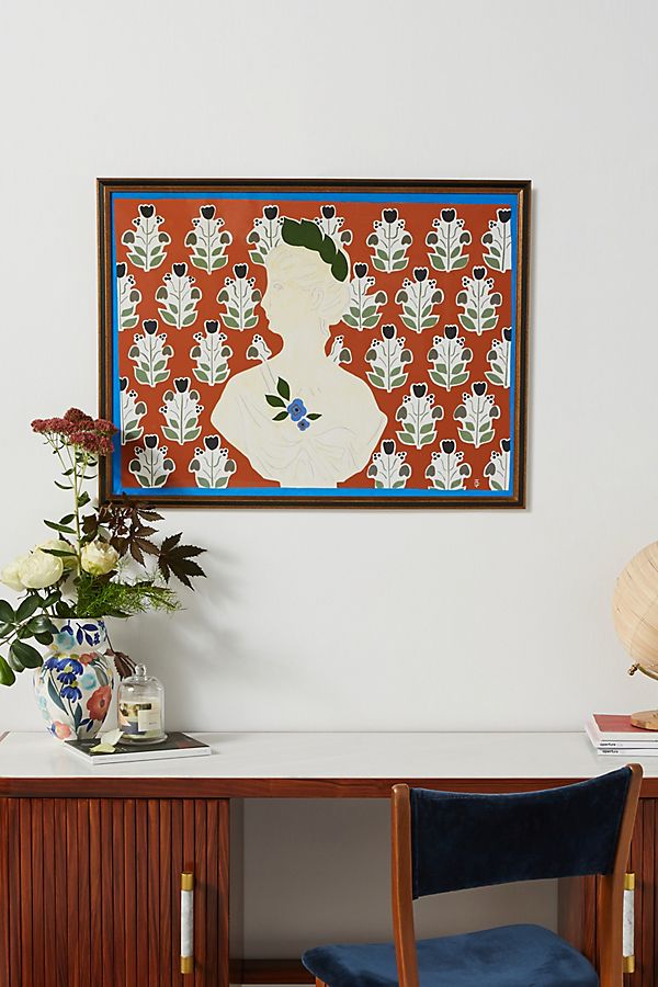 Slide View: 1: Bust Wall Art