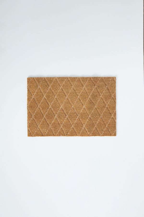 Slide View: 3: Trellis Embossed Doormat