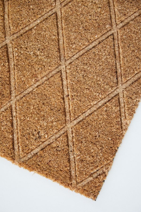 Slide View: 5: Trellis Embossed Doormat