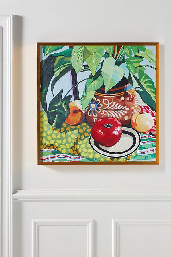 Slide View: 1: Clay Pot Wall Art
