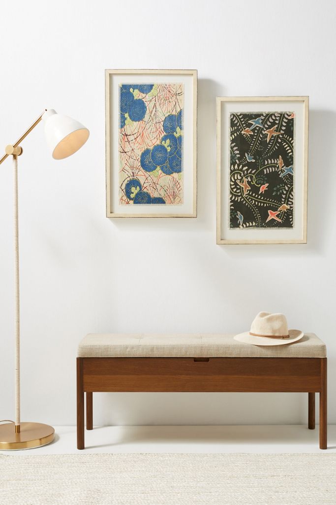 Natural Graphic Textile Wall Art Anthropologie