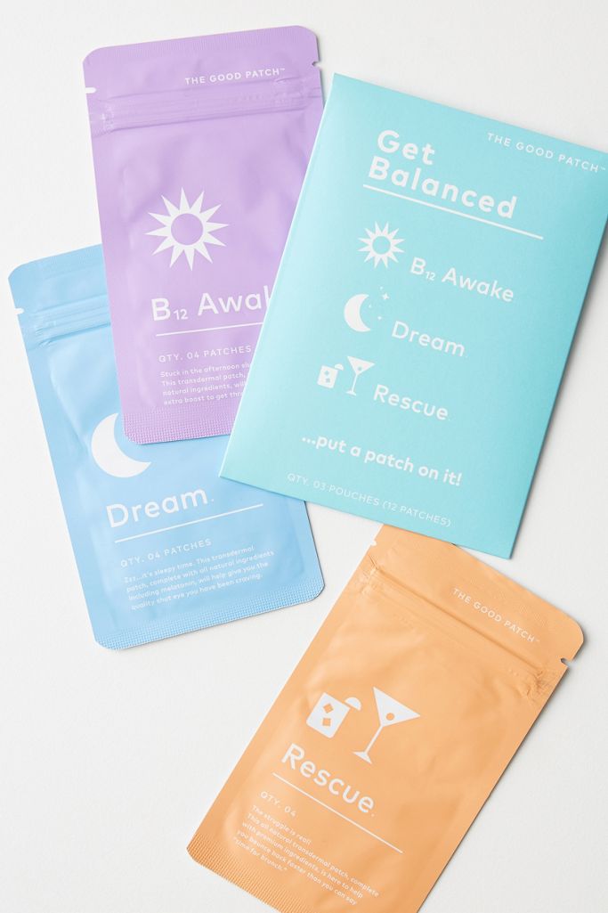 The Good Patch Get Balanced Patch Set Anthropologie