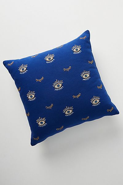 Beaded Wink Pillow