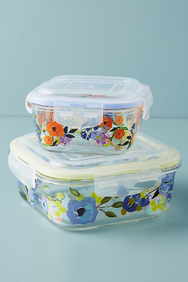 Slide View: 1: Remi Glass Storage Container