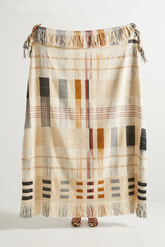 Oxford Throw Blanket Anthropologie