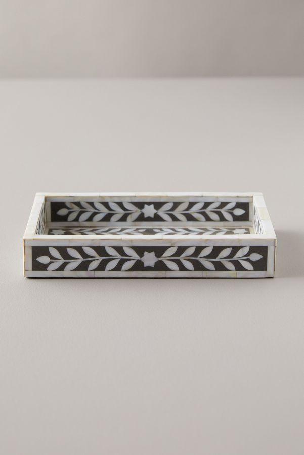 Slide View: 3: Mother of Pearl Inlay Tray