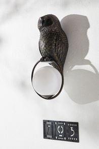 Slide View: 2: Woodland Owl Sconce