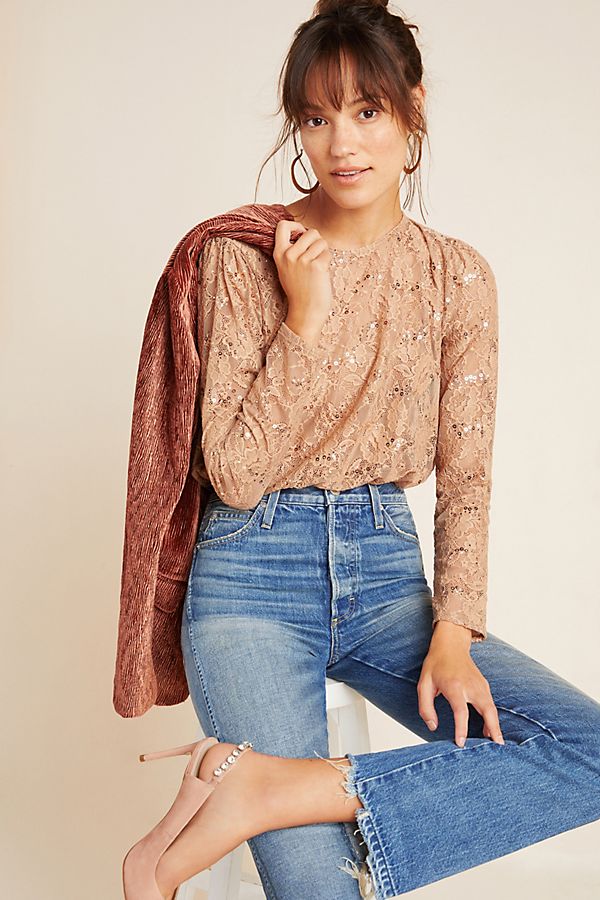Slide View: 1: Shea Lace Bodysuit