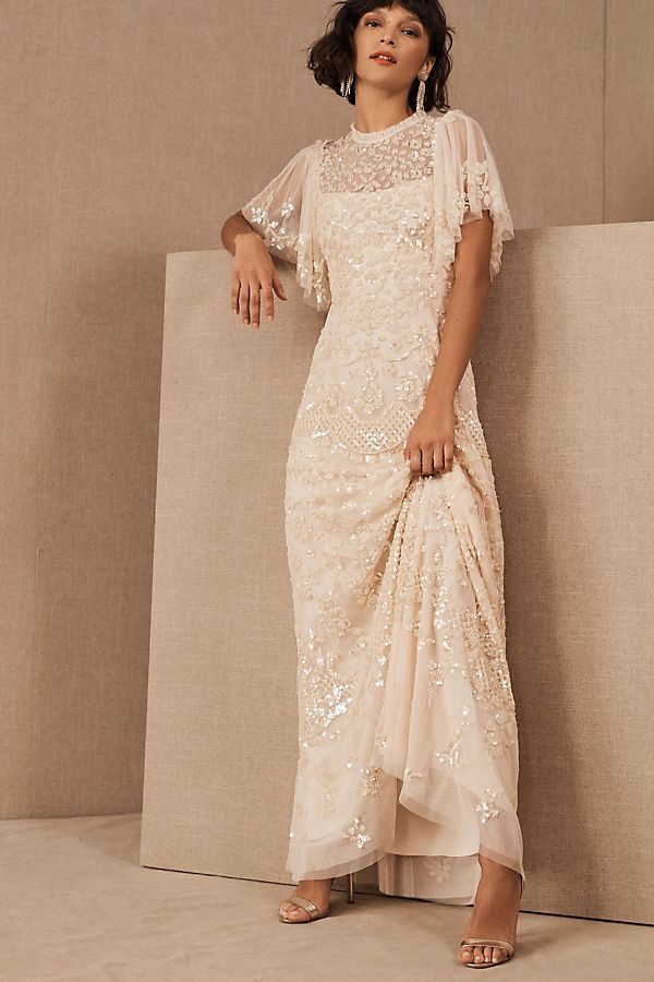 Slide View: 1: Needle & Thread Honesty Flower Gown