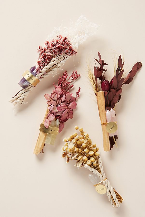 Slide View: 1: Palo Santo and Crystal Bundle