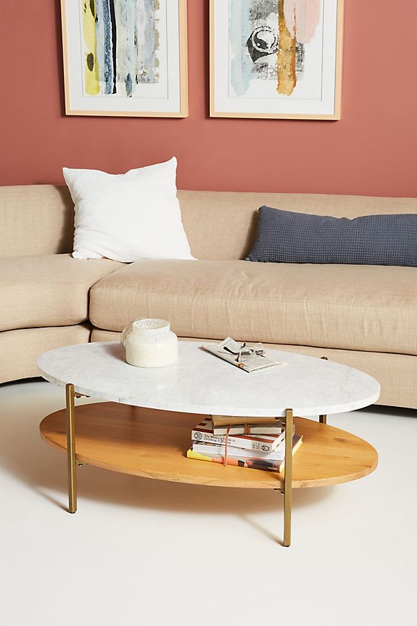 Slide View: 1: Maya Tiered Coffee Table
