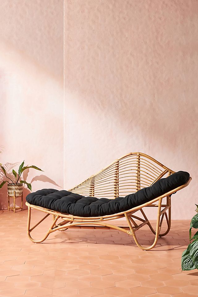 Positano Rattan Indoor Outdoor Chaise, Outdoor Rattan Chaise Lounge Chair