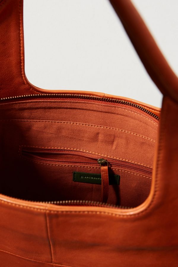 julien leather tote bag black