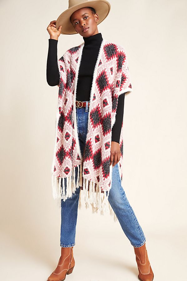 Slide View: 1: Wylie Knit Kimono