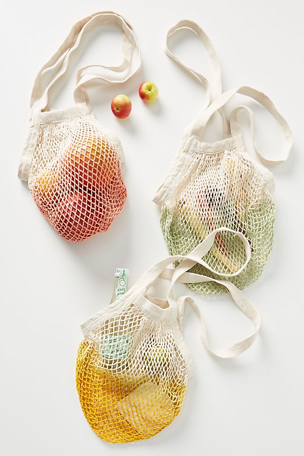 Slide View: 1: Marram Dip-Dyed Market Bag