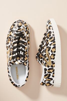 tretorn leopard shoes