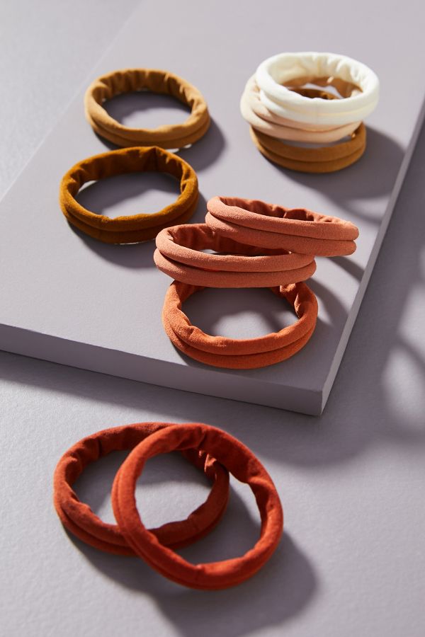 Slide View: 1: Tonal Hair Tie Set