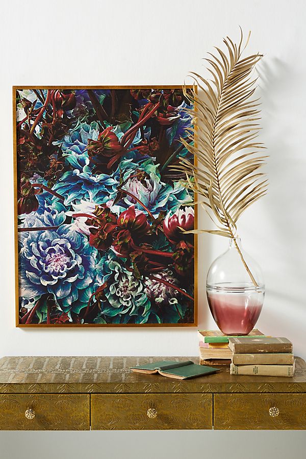 Slide View: 1: Japanese Flowers Wall Art