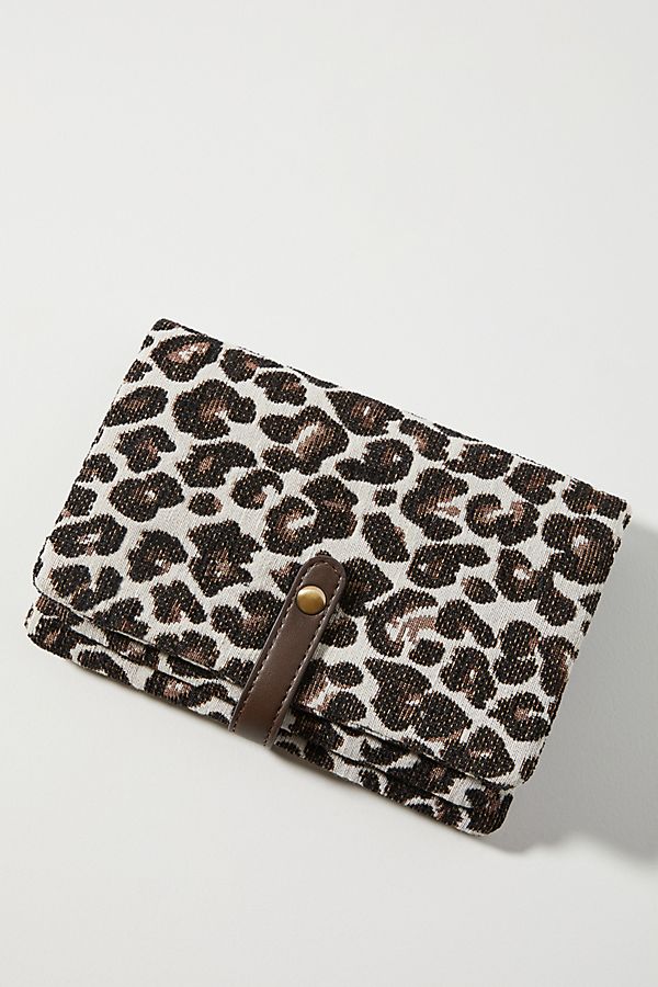 Slide View: 1: Carlin Leopard Crossbody Bag