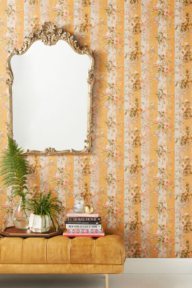 House of Hackney Rainbow Rose Wallpaper Anthropologie