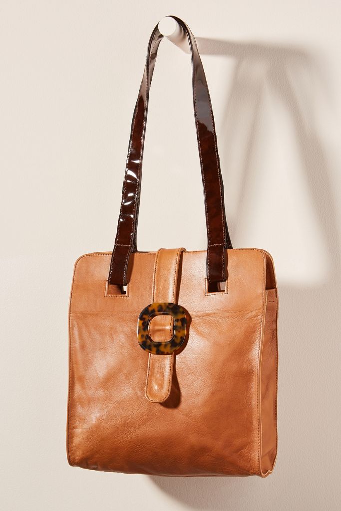 Sac à Dos Sabrina Tach Giza En Cuir - Motif Serpent - Marron - Taille Medium - Neuf Sans étiquette