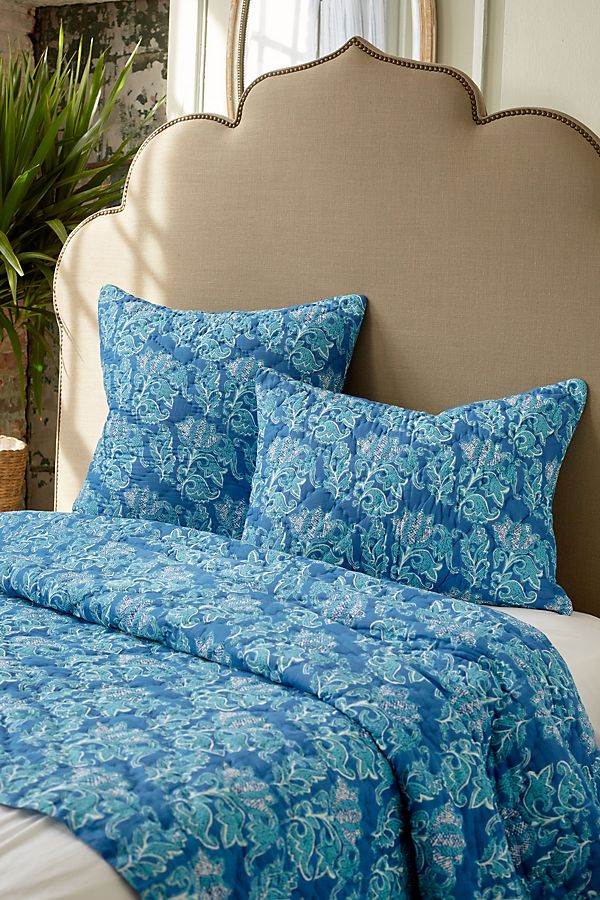 Slide View: 1: John Robshaw Ravatti Quilt