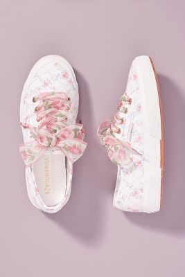 floral superga sneakers