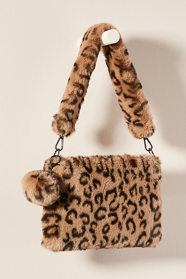 Slide View: 1: Leopard Cozy Tote Bag