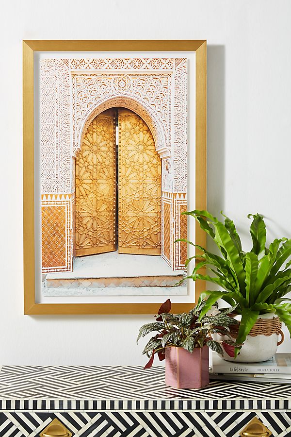Slide View: 1: Tangier Door Wall Art