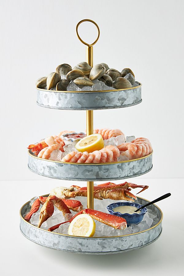 Slide View: 1: Seafood Tower Platter