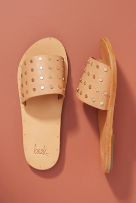 beek cockatoo slide sandals