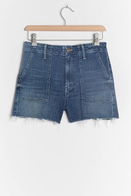 mother jean shorts