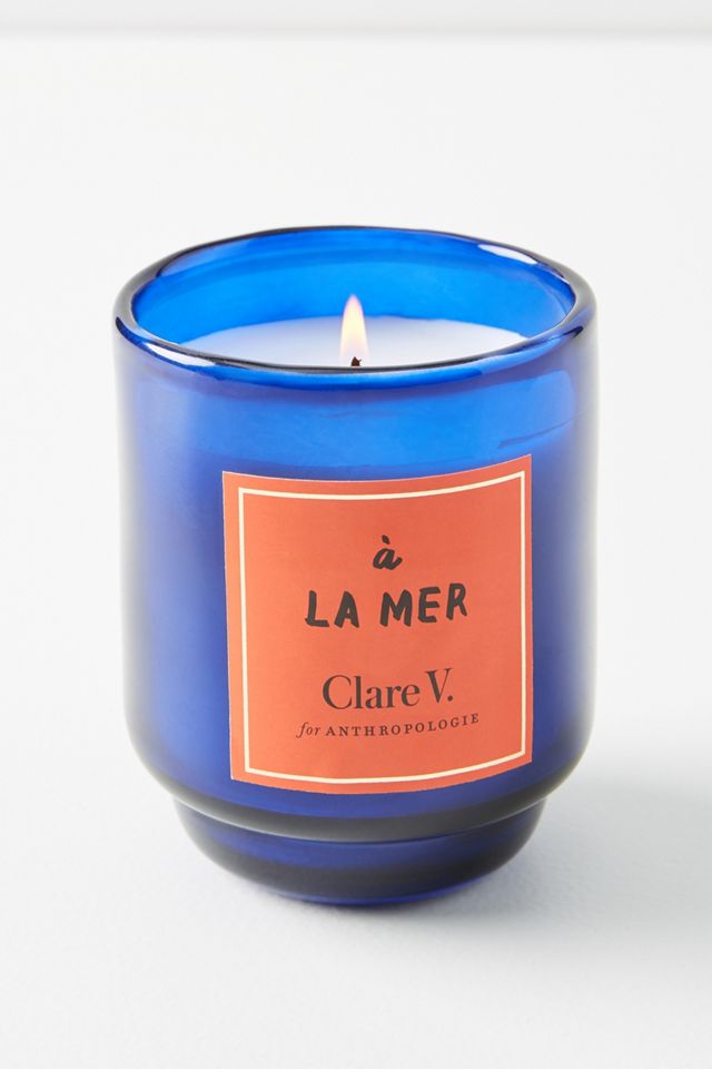 Clare V. for Anthropologie Glass Candle Anthropologie