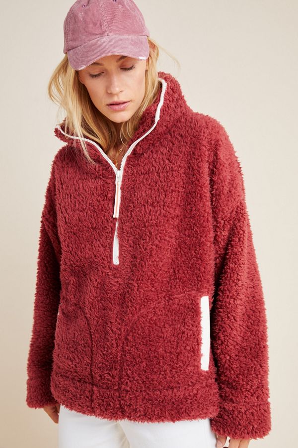 Siti Sherpa Pullover Anthropologie UK