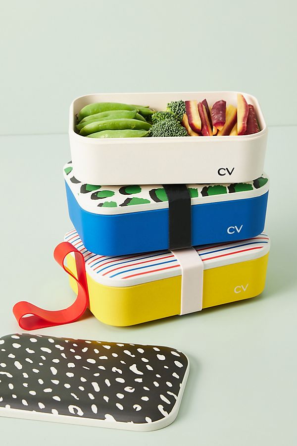 Slide View: 1: Clare V. for Anthropologie Bamboo Melamine Bento Box
